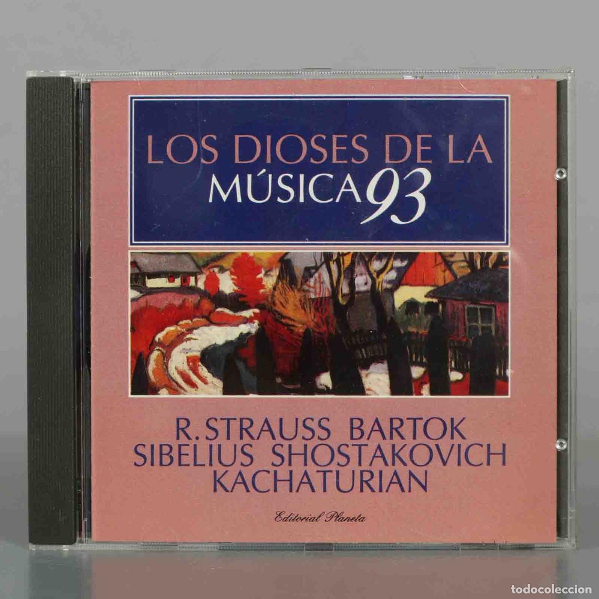 CDs de Musique: CD. Los Dioses de la M&uacute;sica - R.Strauss, Bartok, Sibelius, Shostakovich, Kachaturian - Editorial Pl