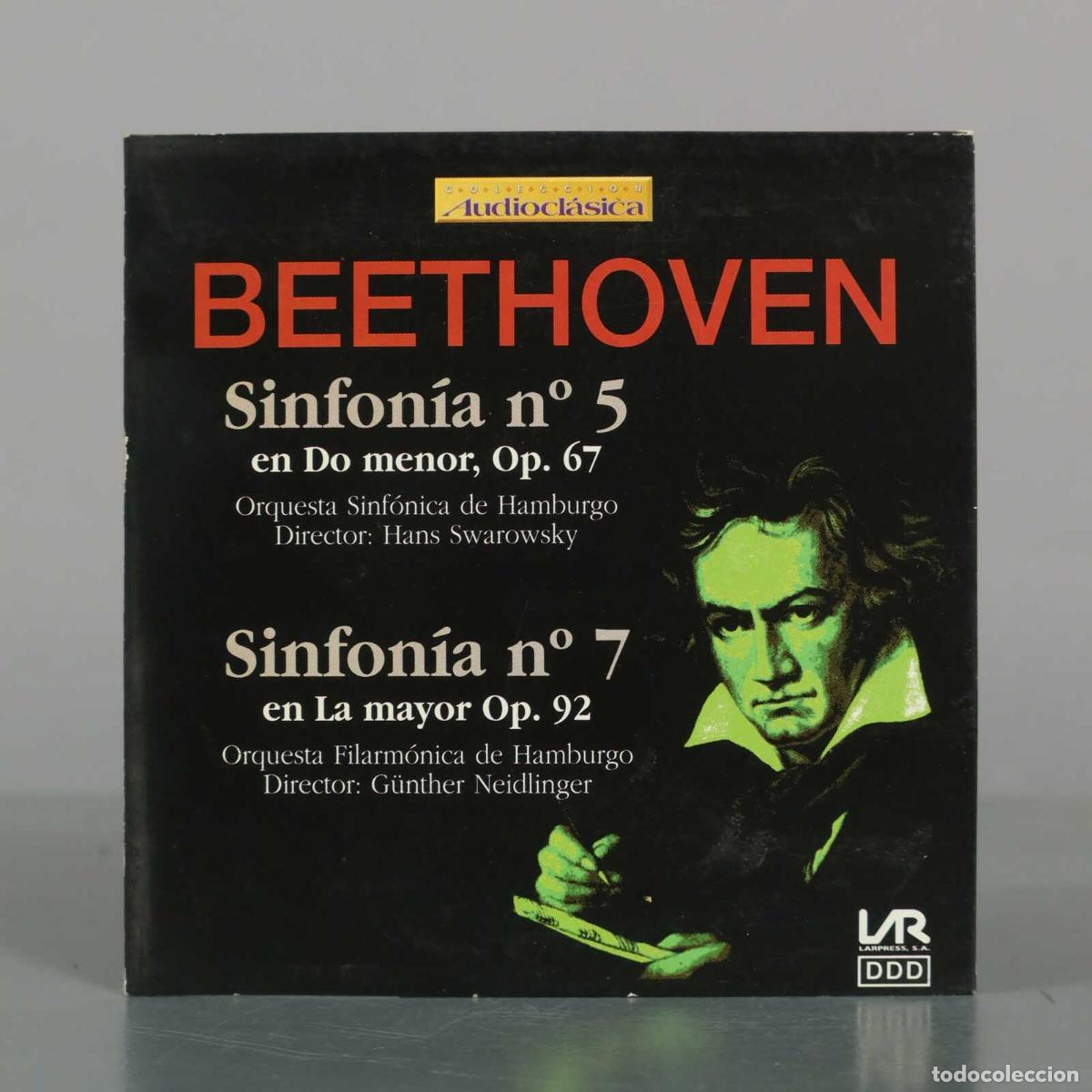 Musik-CDs: CD. Sinfon&iacute;a N&ordm; 5 En Do Mayor Op. 21 / Sinfon&iacute;a N&ordm; 2 En En Re Mayor Op. 36 - Beethoven - Orquesta S