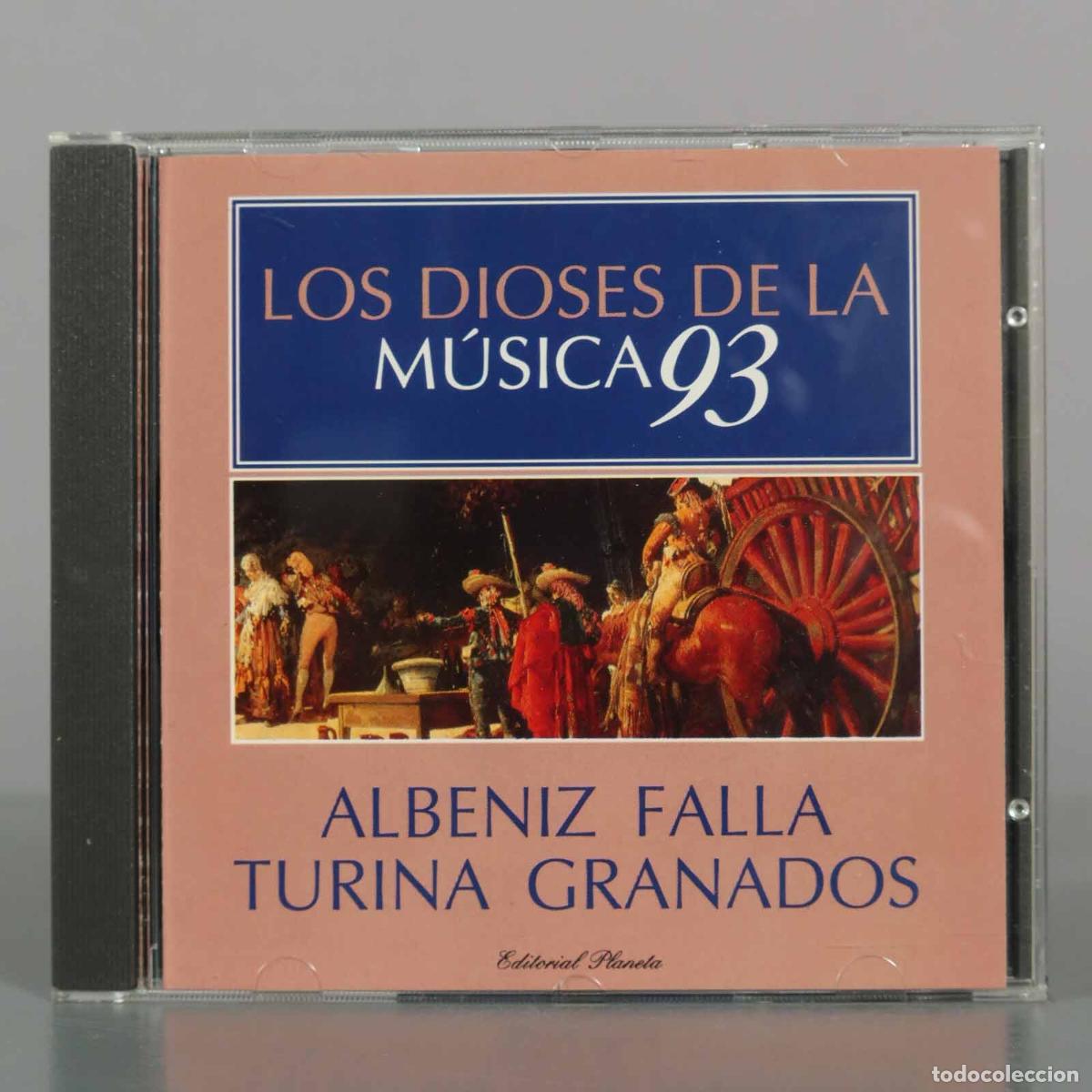 CD di Musica: CD. Los Dioses de la M&uacute;sica - Alb&eacute;niz, Falla, Turina, Granados - Editorial Planeta