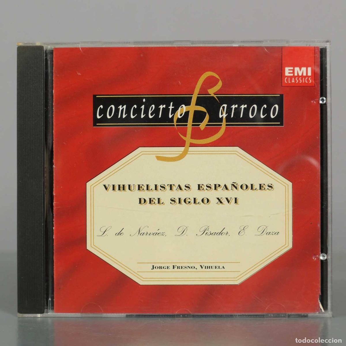CD di Musica: CD. Vihuelistas Espa&ntilde;oles Del Siglo XVI - Luys De Narv&aacute;ez, Diego Pisador, Esteban Daza, Jorge Fresn