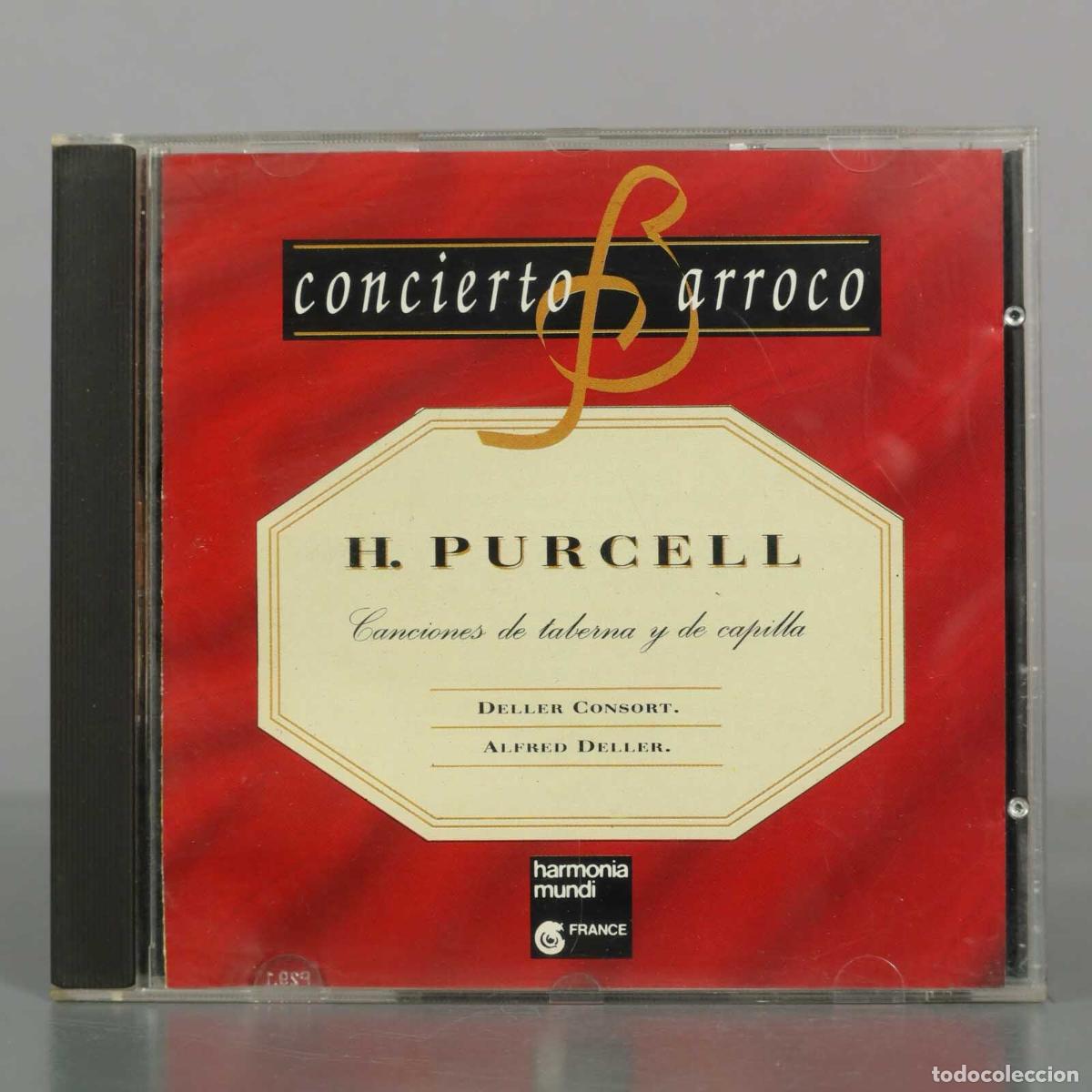 CD di Musica: CD. Canciones de taberna y de capilla - H. Purcell - Deller Consort, Alfred Deller
