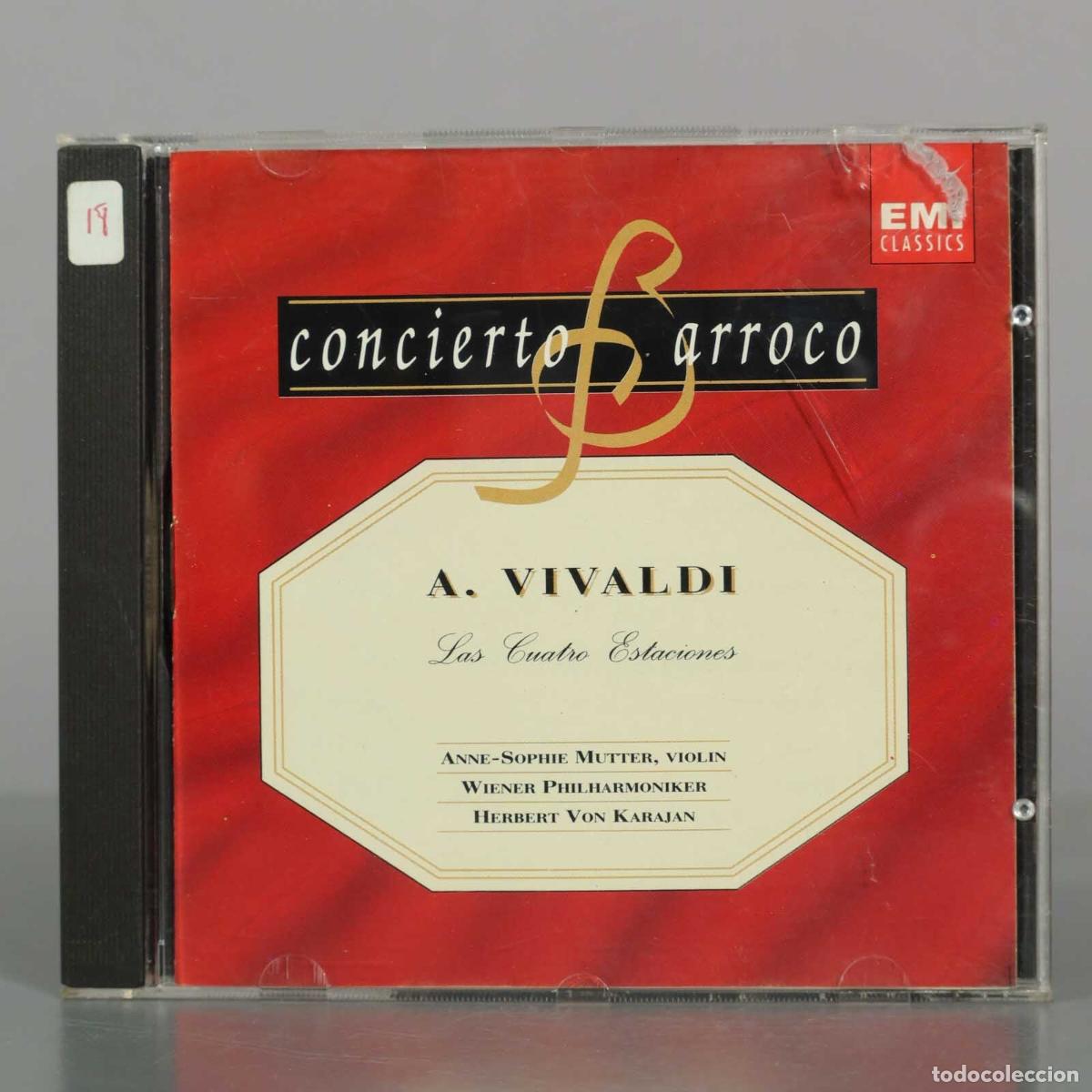CD di Musica: CD. Las Cuatro Estaciones - A. Vivaldi - Anne-Sophie Mutter, Wiener Philharmoniker, Herbert Von Kar
