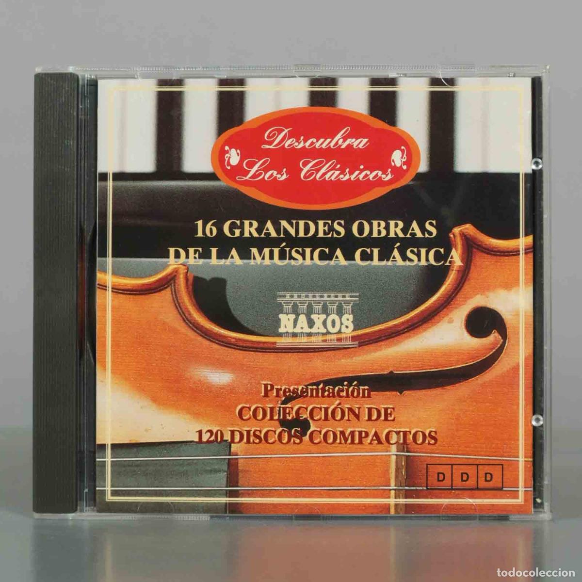 CDs de M&uacute;sica: CD. Descubra Los Cl&aacute;sicos - 16 Grandes Obras De La M&uacute;sica Cl&aacute;sica - Naxos