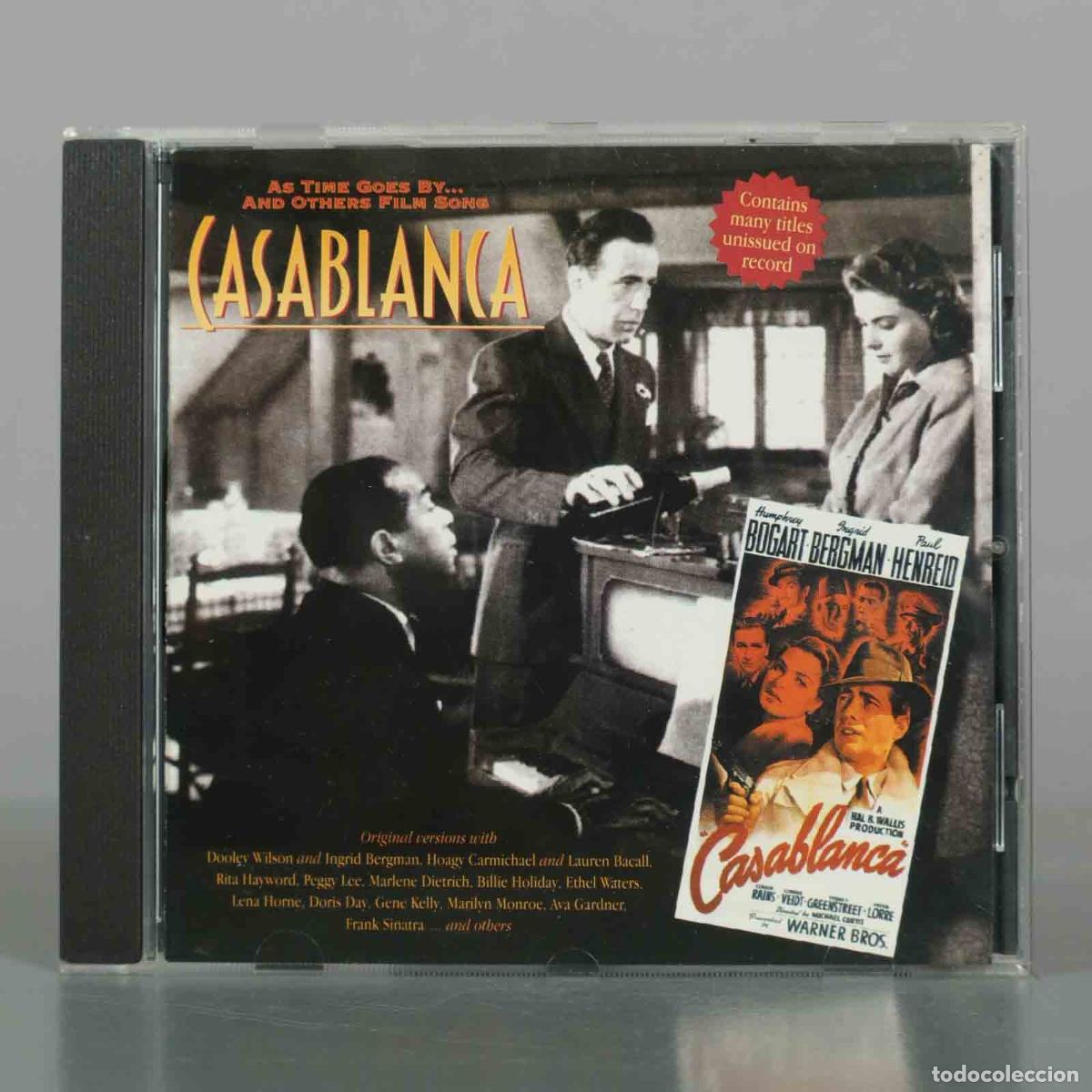 CDs de M&uacute;sica: CD. As Time Goes By... And Others Film Song: Casablanca - Dooley Wilson, Ingrid Bergman, Frank Sina