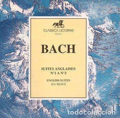 CDs de M&uacute;sica: Bach: English Suites Nos. 1-3- 3254567362607