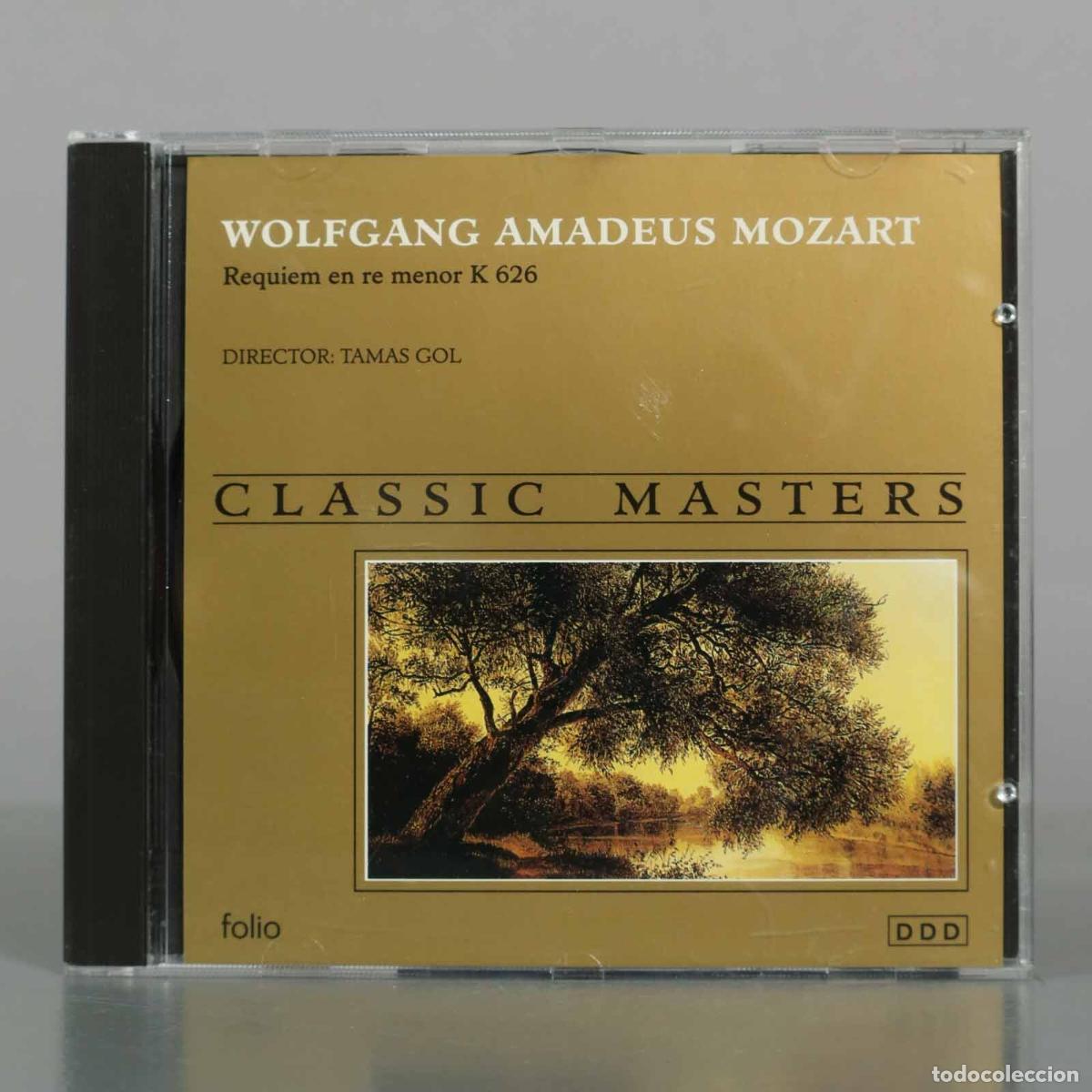CDs de M&uacute;sica: CD. Requiem en re menor K 626 - Wolfgang Amadeus Mozart - Tamas Gol