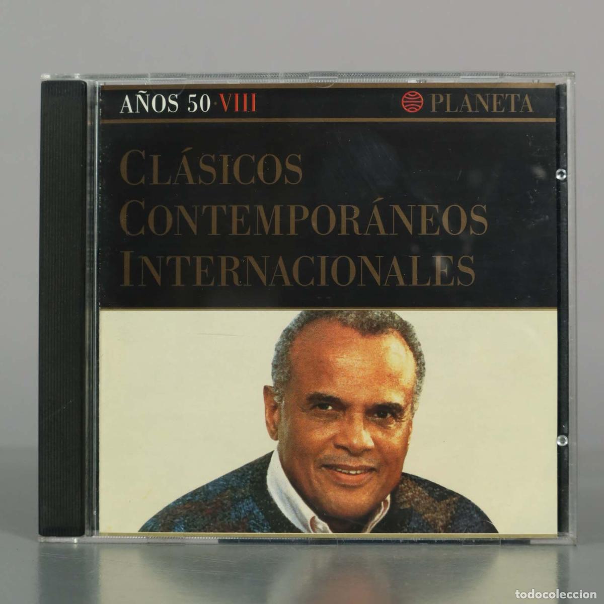 CDs de M&uacute;sica: CD. Cl&aacute;sicos Contempor&aacute;neos Internacionales - A&ntilde;os 50 VIII - Harry Belafonte - Editorial Planeta
