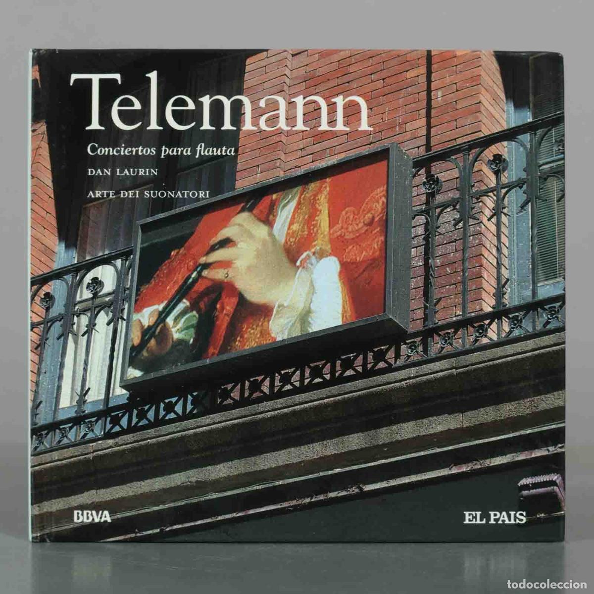 CDs de M&uacute;sica: CD. Telemann: Conciertos para flauta - Dan Laurin, Arte Dei Suonatori