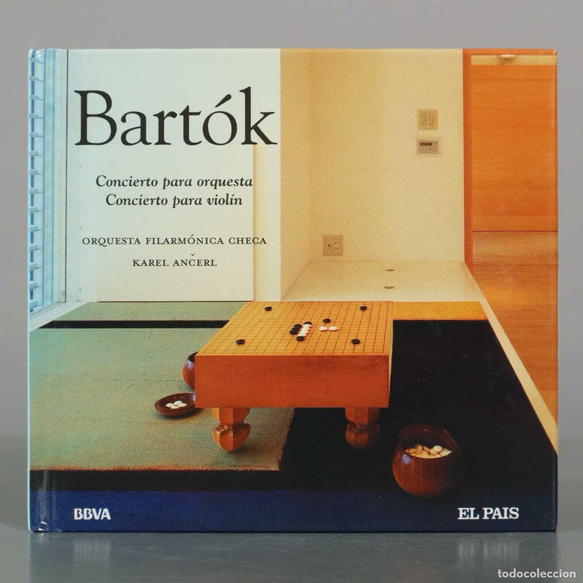 CDs de M&uacute;sica: CD. Bart&oacute;k - Concierto para orquesta / Concierto para viol&iacute;n - Karel Ančerl, Orquesta Filarm&oacute;nica C