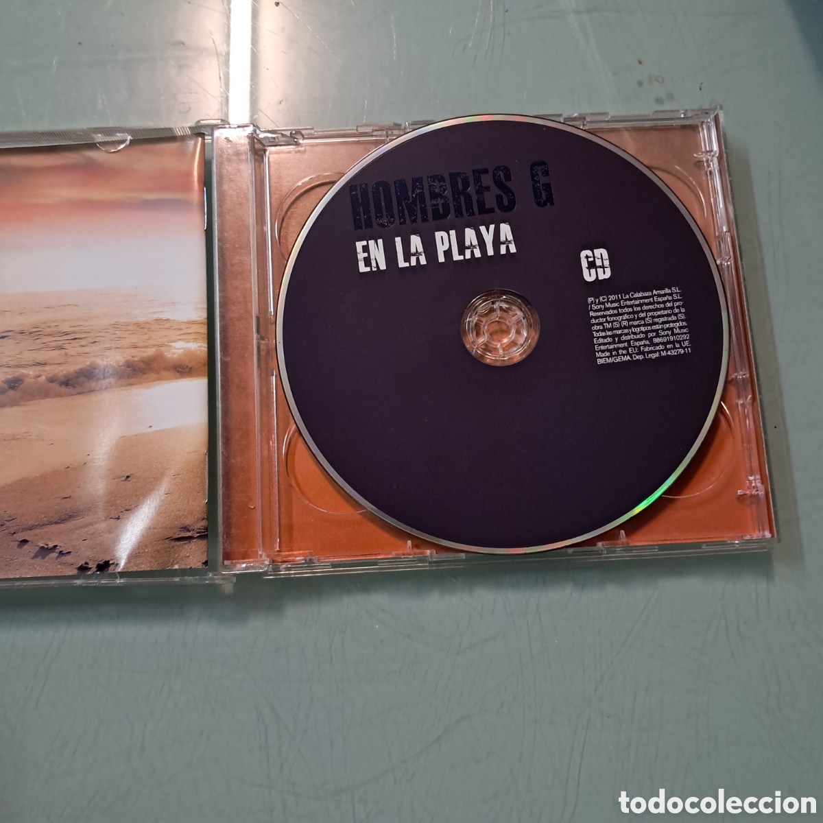 CDs de m&uacute;sica: Hombres G, en la playa, compact disc - Foto 2