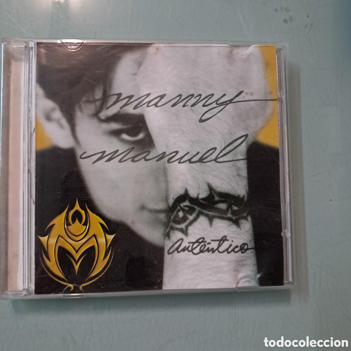 CDs de m&uacute;sica: Manny Manuel, Aut&eacute;ntico, Compact disc - Foto 1