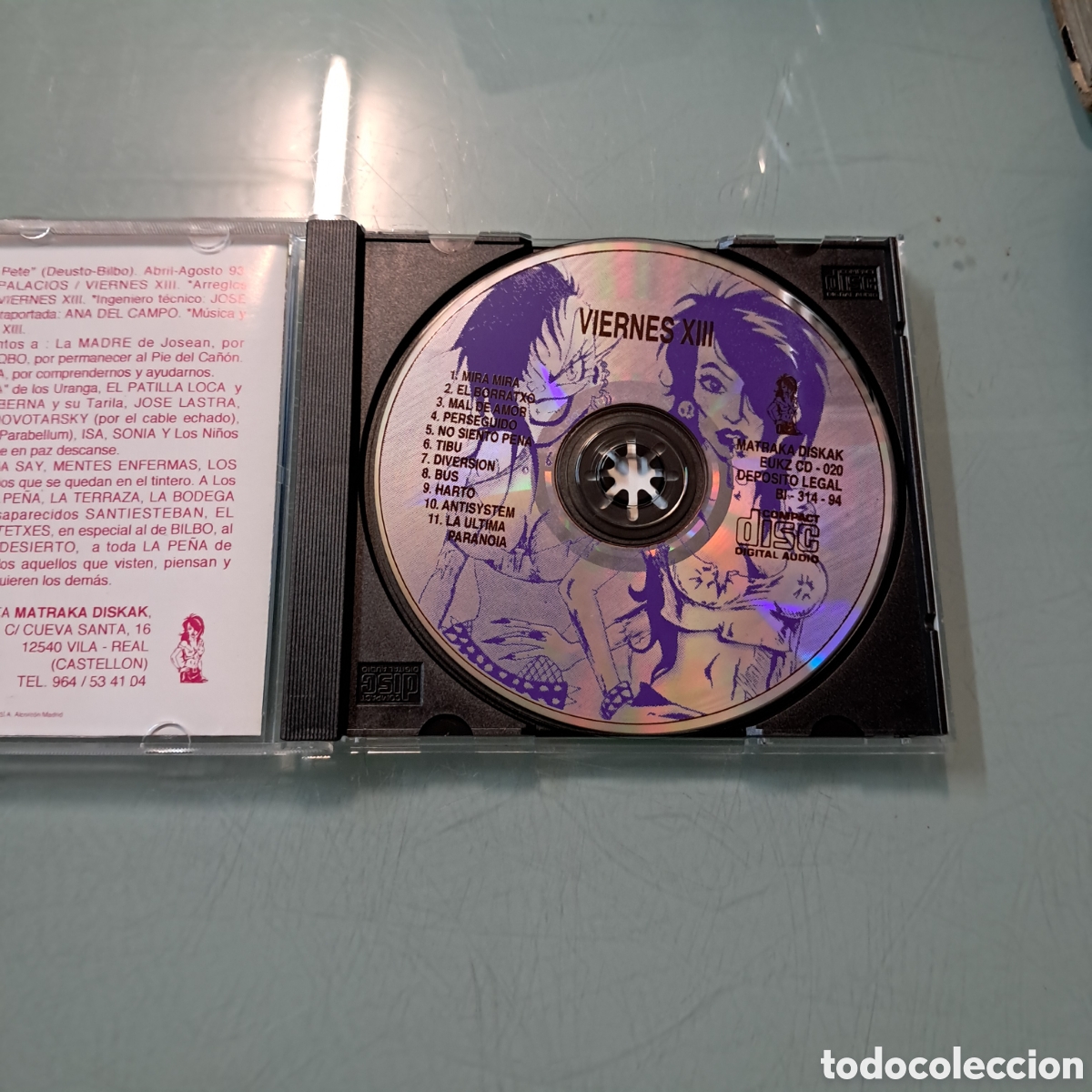 CDs de m&uacute;sica: Viernes 13, Compact disc - Foto 2