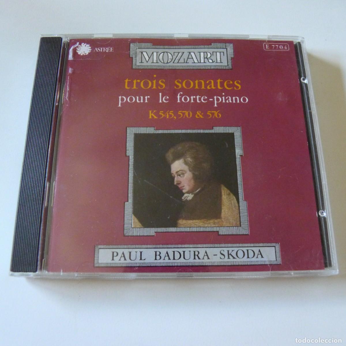 CDs de M&uacute;sica: Mozart - Paul Badura-Skoda &ndash; Trois Sonates Pour Le Piano-Forte, K 545, 570 & 576 CD