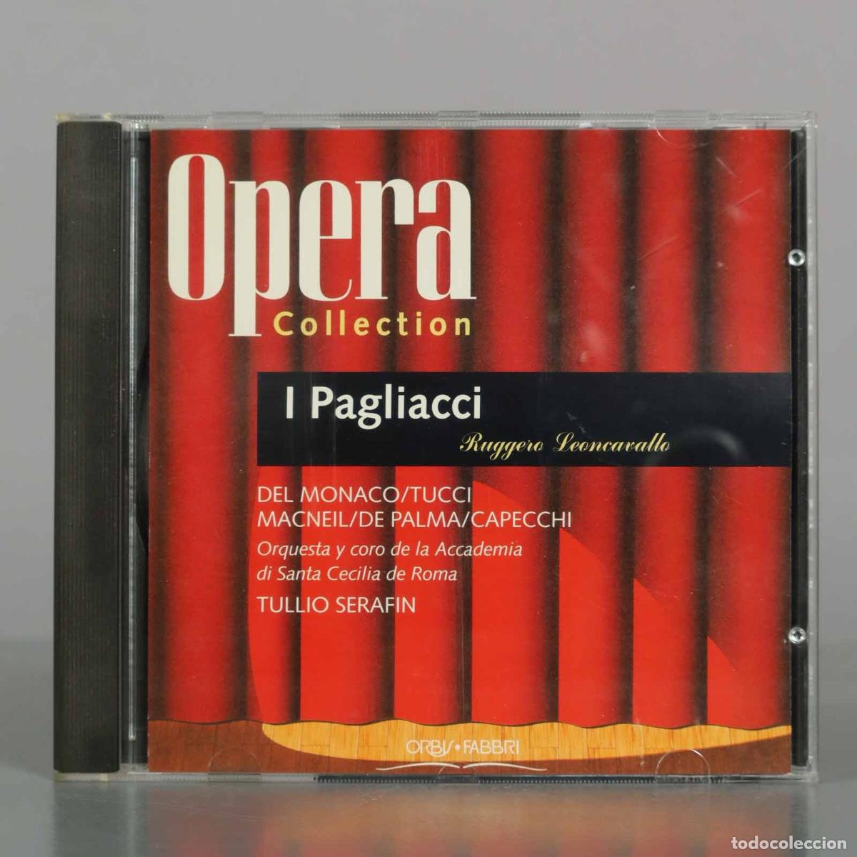CD di Musica: CD. Opera Collection: I Pagliacci - Ruggero Leoncavallo - Mario del Monaco, Gabriella Tucci, Cornel