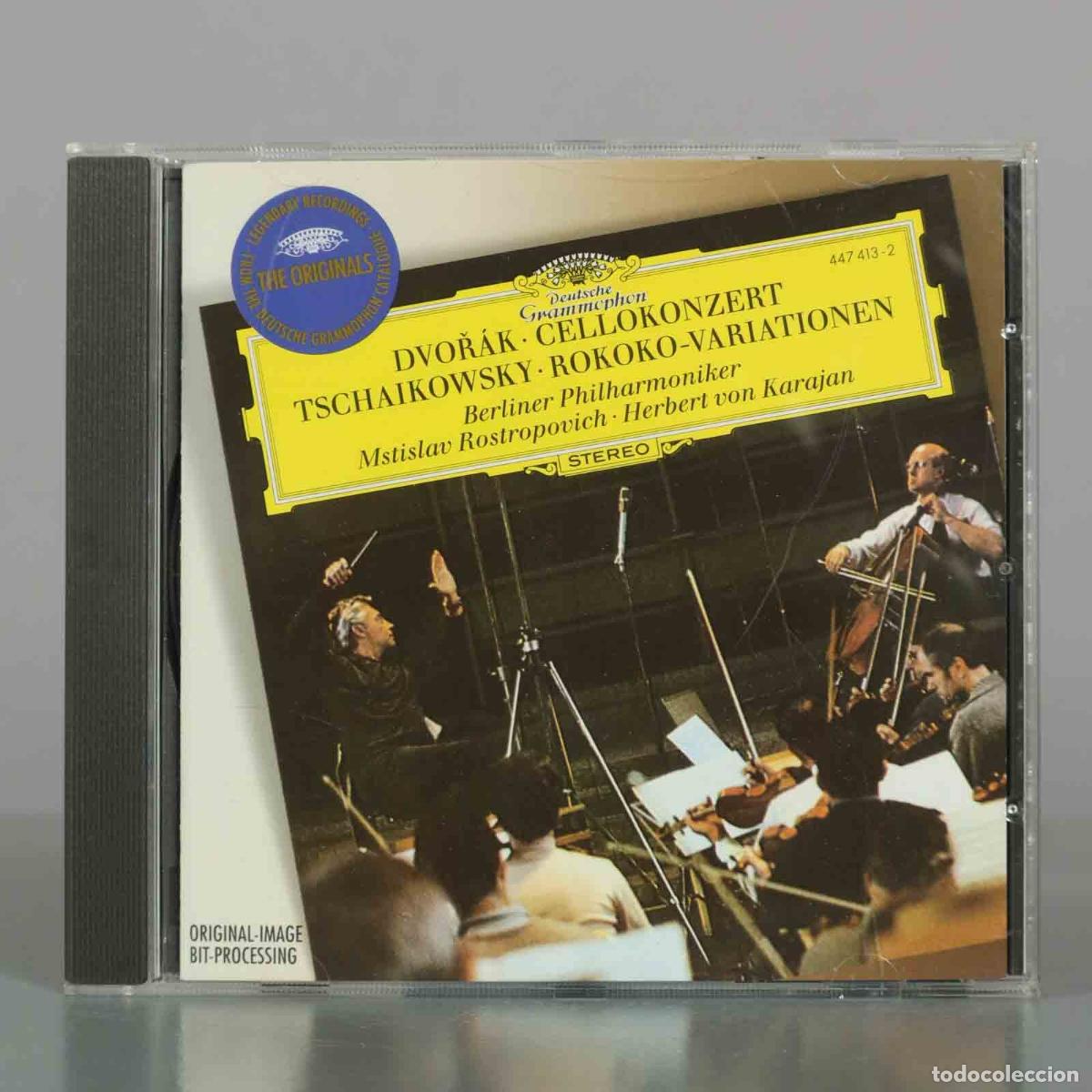 Music CDs: CD. Dvoř&aacute;k: Cellokonzert - Tchaikovsky: Rokoko-Variationen - Anton&iacute;n Dvoř&aacute;k, Pyotr Ilyich Tchaikovs