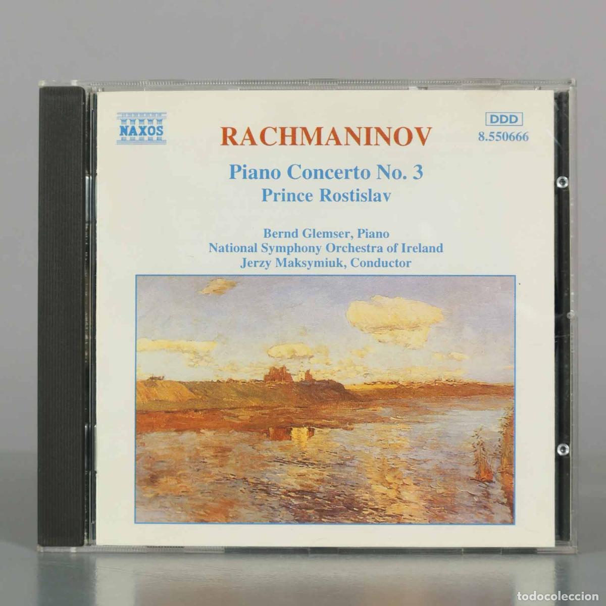 Music CDs: CD. Rachmaninov - Piano Concerto No. 3, Prince Rostislav - Bernd Glemser, National Symphony Orchest