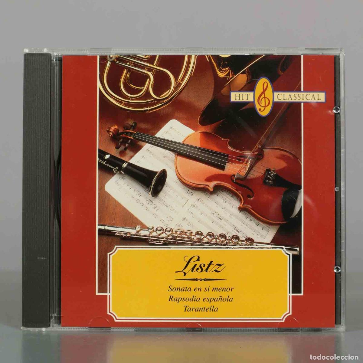 Music CDs: CD. Sonata en si menor - Rapsodia espa&ntilde;ola - Tarantella - Franz Liszt