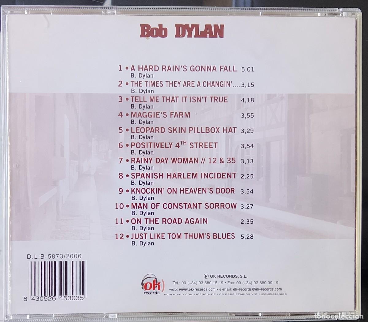 CDs de m&uacute;sica: Bob Dylan. CD de OK Records. - Foto 2