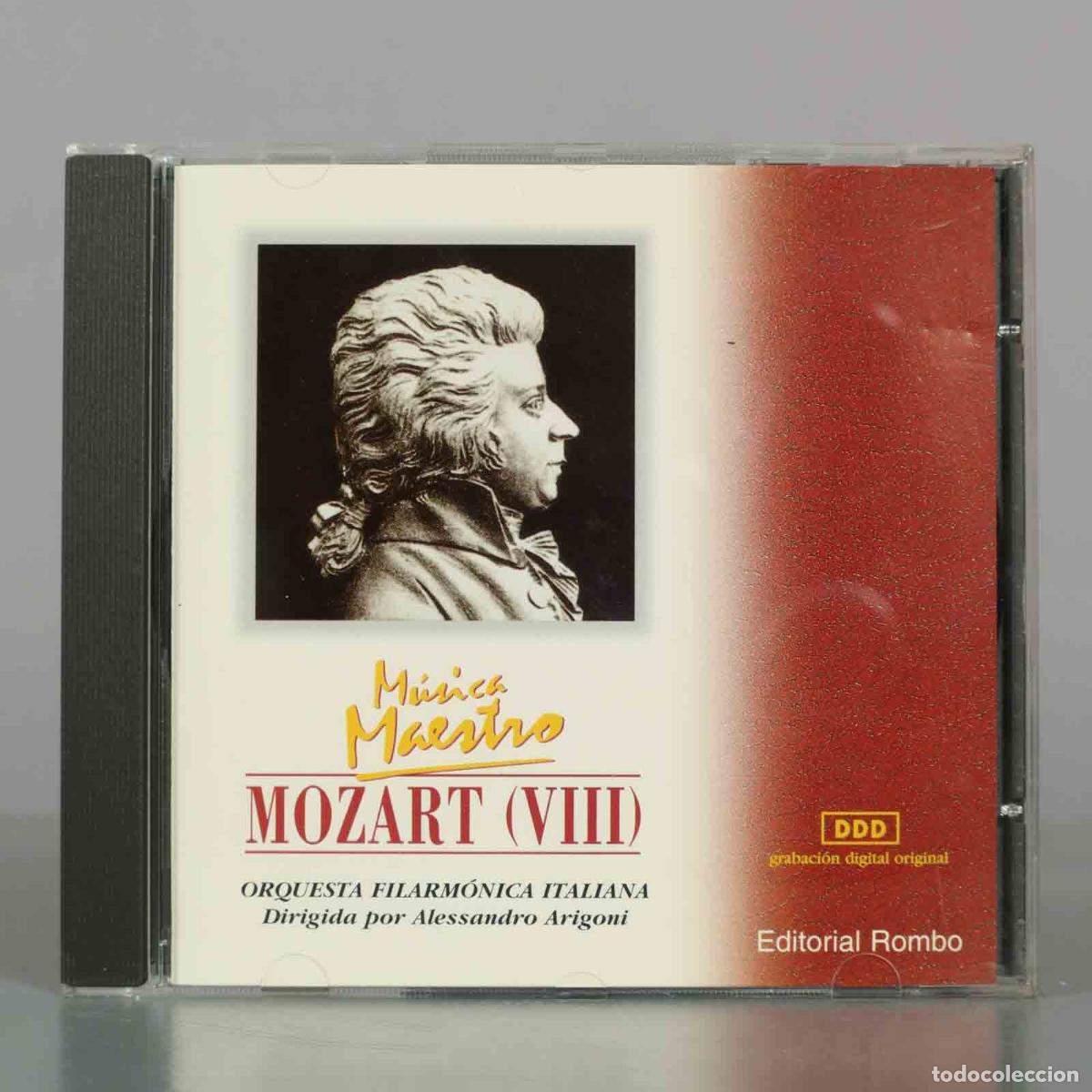CDs de M&uacute;sica: CD. M&uacute;sica Maestro: Mozart (VIII) - Wolfgang Amadeus Mozart, Orquesta Filarm&oacute;nica Italiana, Alessan