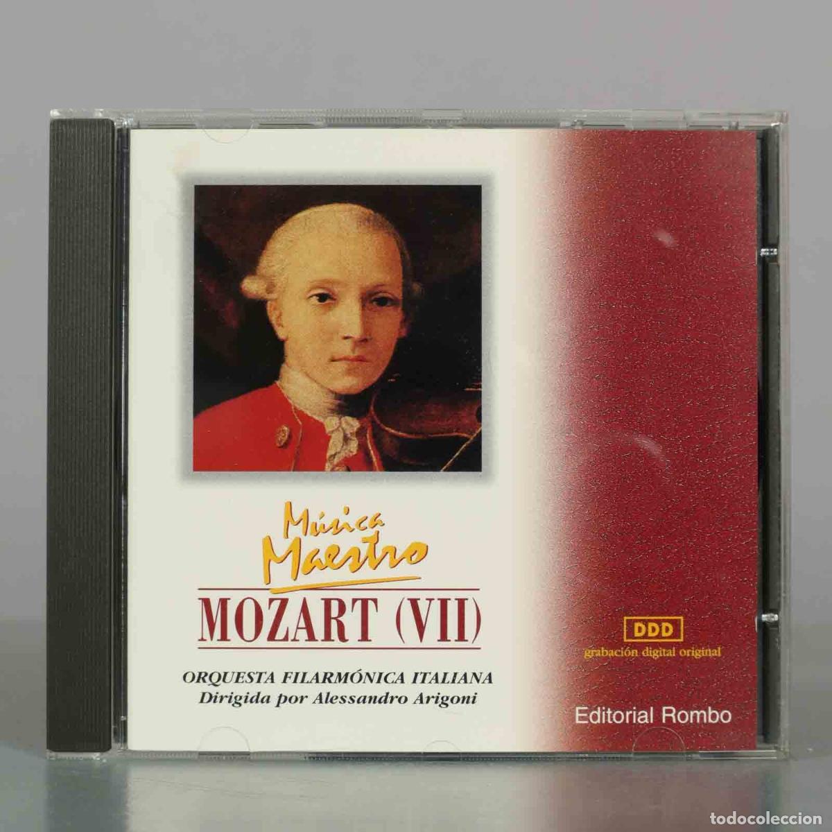 CDs de M&uacute;sica: CD. M&uacute;sica Maestro - Mozart (VII) - Orquesta Filarm&oacute;nica Italiana, Alessandro Arigoni - Editorial R