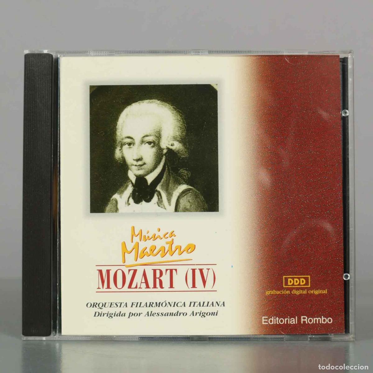 CDs de M&uacute;sica: CD. M&uacute;sica Maestro: Mozart (IV) - Orquesta Filarm&oacute;nica Italiana, Alessandro Arigoni
