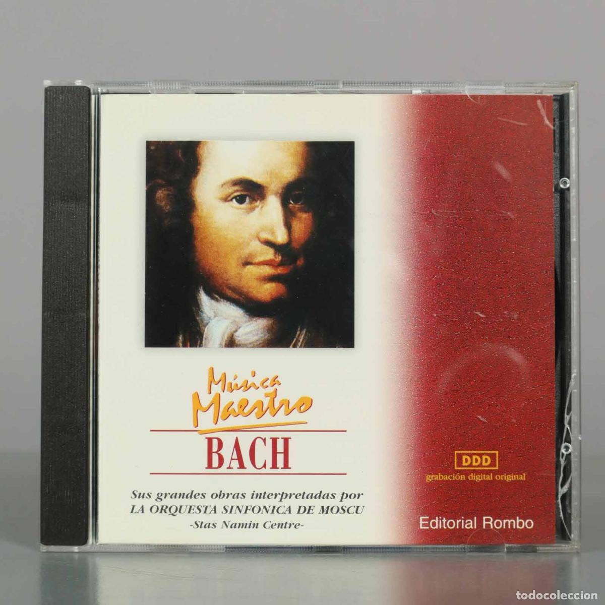 CDs de M&uacute;sica: CD. Musica Maestro: Bach - Orquesta Sinf&oacute;nica De Mosc&uacute; - Editorial Rombo