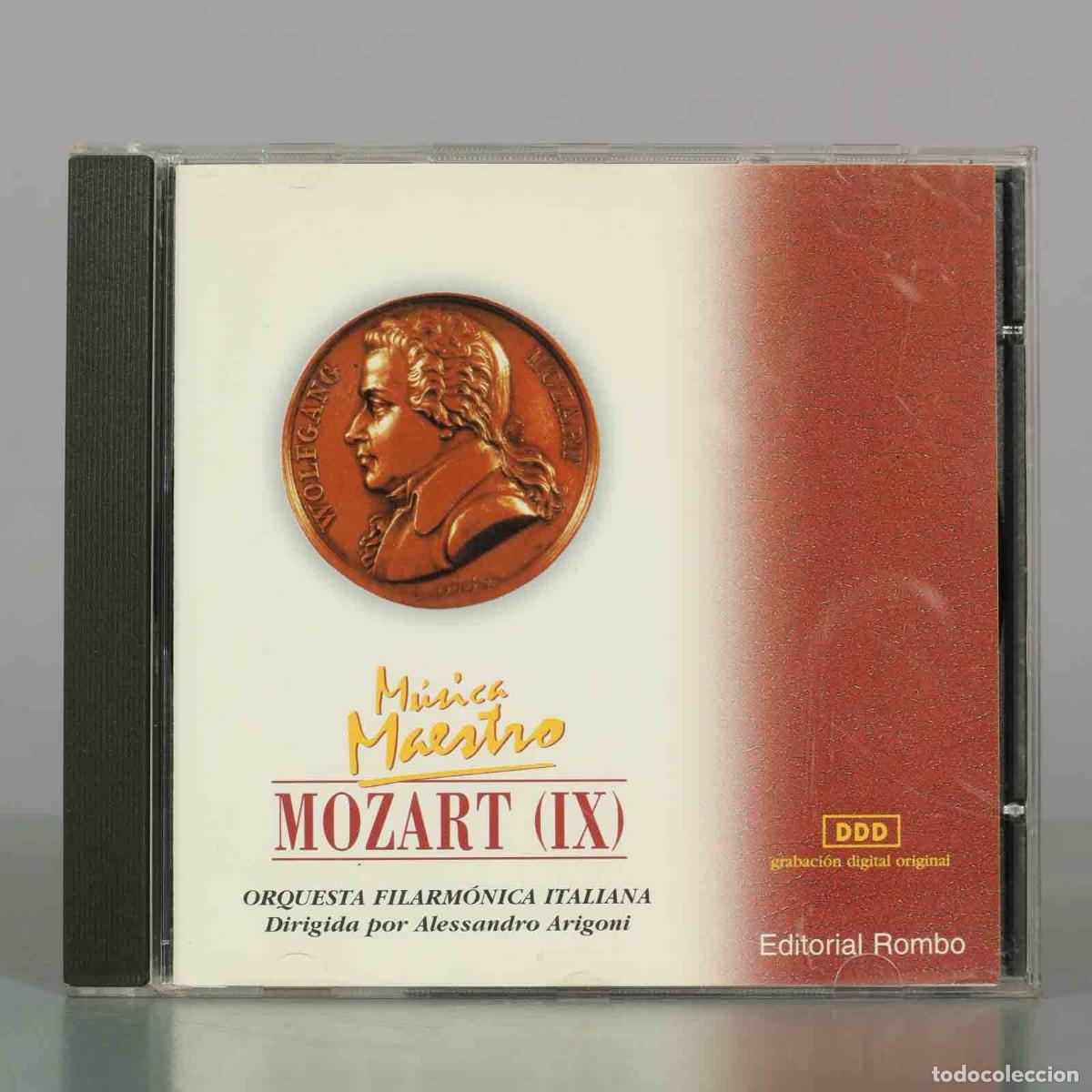 CDs de M&uacute;sica: CD. M&uacute;sica Maestro: Mozart (IX) - Orquesta Filarm&oacute;nica Italiana, Alessandro Arigoni
