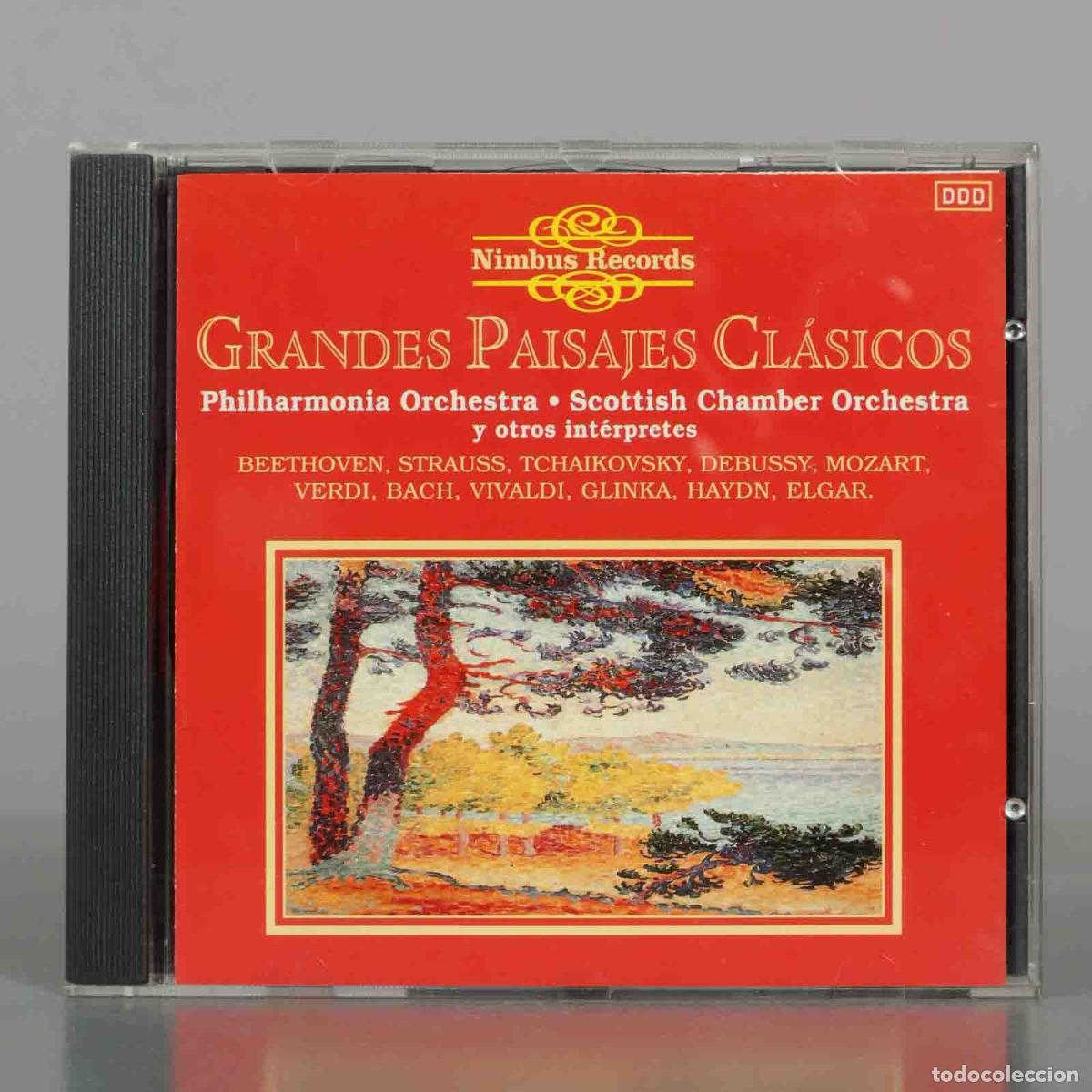 CDs de M&uacute;sica: CD. Grandes Paisajes Cl&aacute;sicos - Philharmonia Orchestra, Scottish Chamber Orchestra