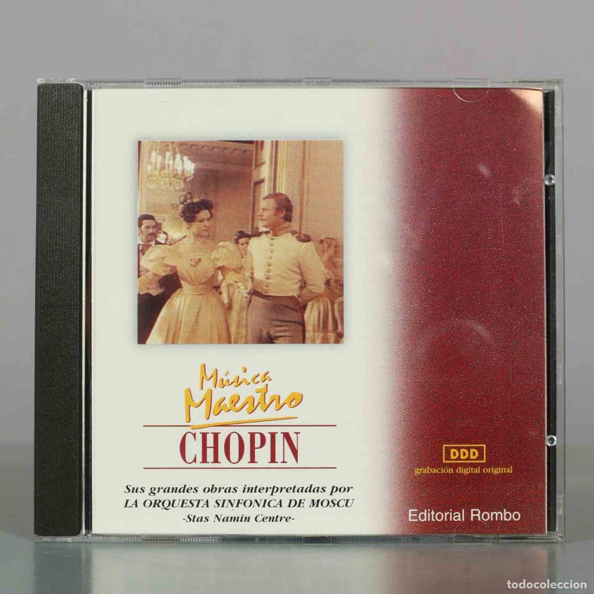 CDs de M&uacute;sica: CD. M&uacute;sica Maestro: Chopin - Orquesta Sinf&oacute;nica de Mosc&uacute;, Stas Namin Centre - Editorial Rombo