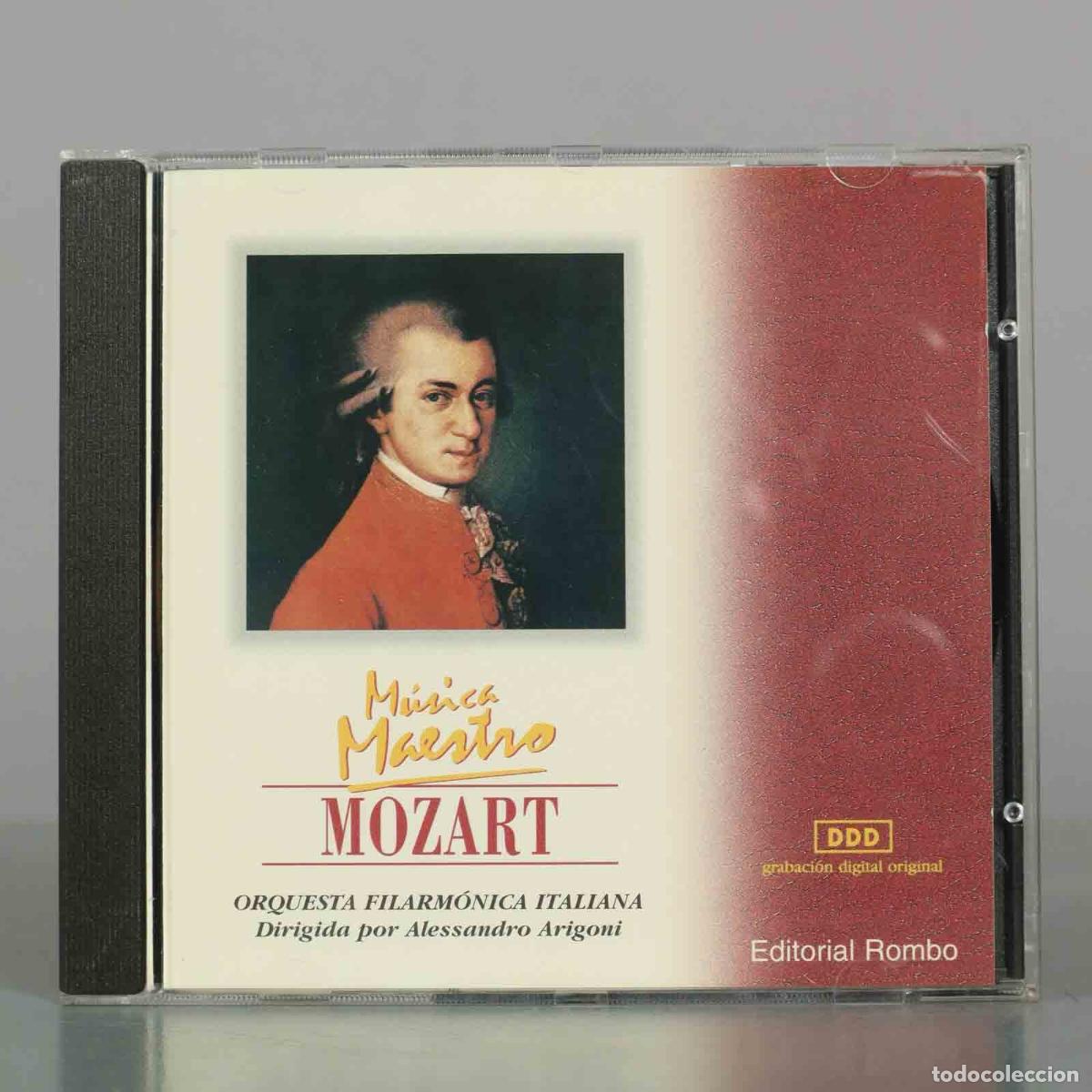 CDs de M&uacute;sica: CD. M&uacute;sica Maestro: Mozart - Wolfgang Amadeus Mozart - Orquesta Filarm&oacute;nica Italiana, Alessandro Ar