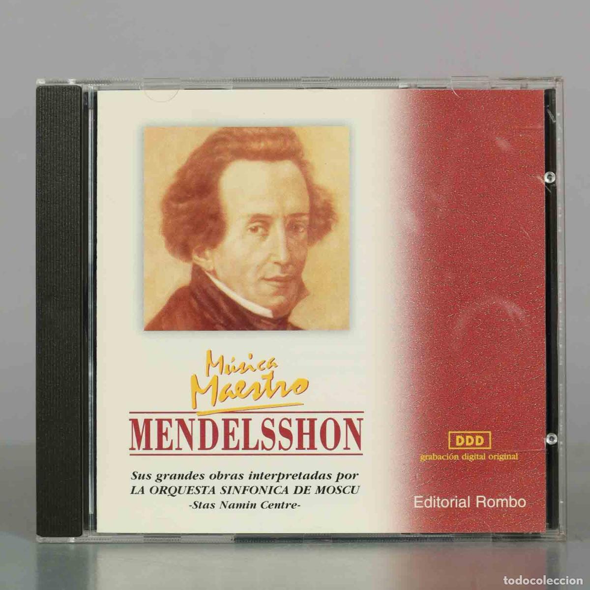 CDs de M&uacute;sica: CD. M&uacute;sica Maestro: Mendelssohn - Orquesta Sinf&oacute;nica de Mosc&uacute; - Editorial Rombo