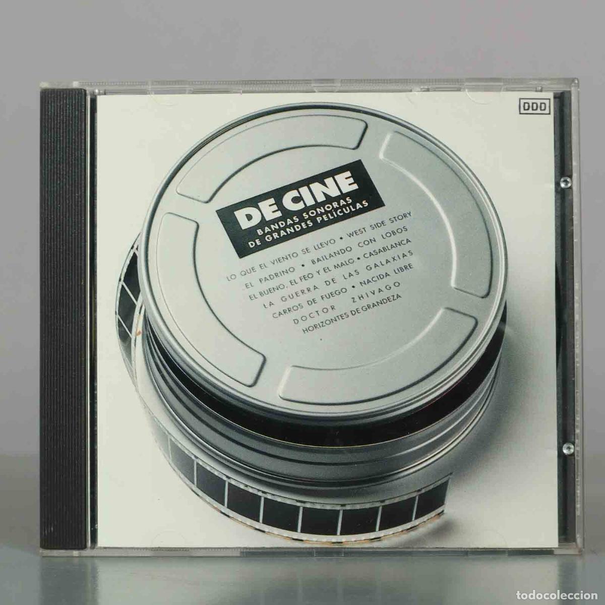 CDs de M&uacute;sica: CD. De Cine: Bandas Sonoras de Grandes Pel&iacute;culas - Promo Cavas Codorn&iacute;u