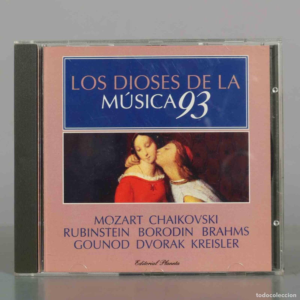 CDs de M&uacute;sica: CD. Los Dioses de la M&uacute;sica - Mozart, Chaikovski, Rubinstein, Borodin, Brahms, Gounod, Dvorak, Krei