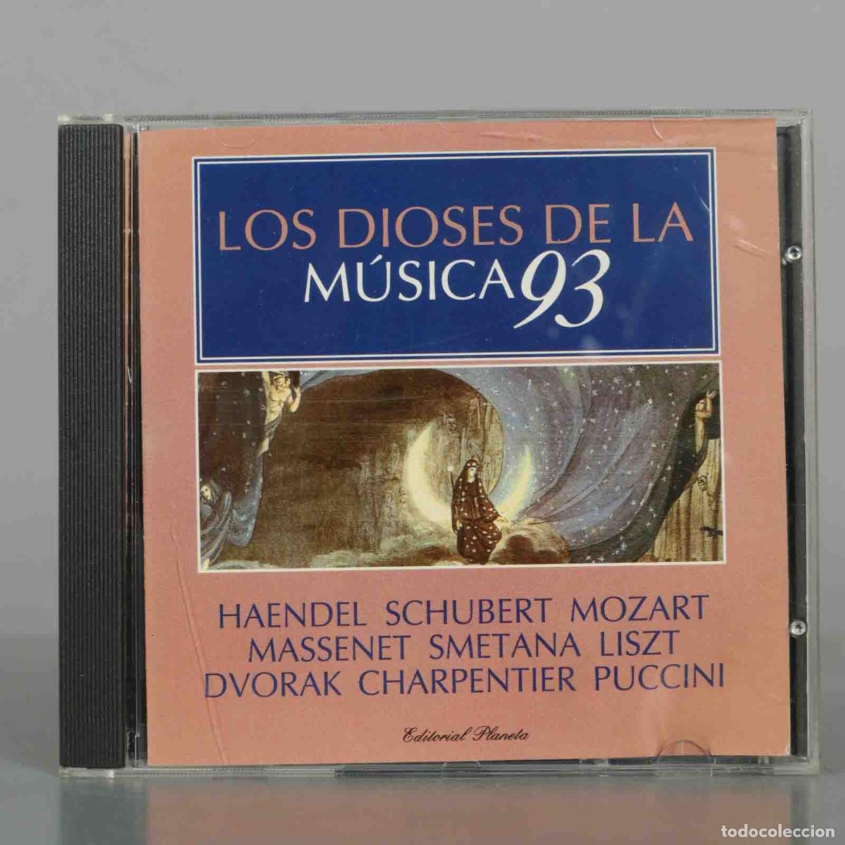 CDs de M&uacute;sica: CD. Los Dioses de la M&uacute;sica - Haendel, Schubert, Mozart, Massenet, Smetana, Liszt, Dvorak, Charpent