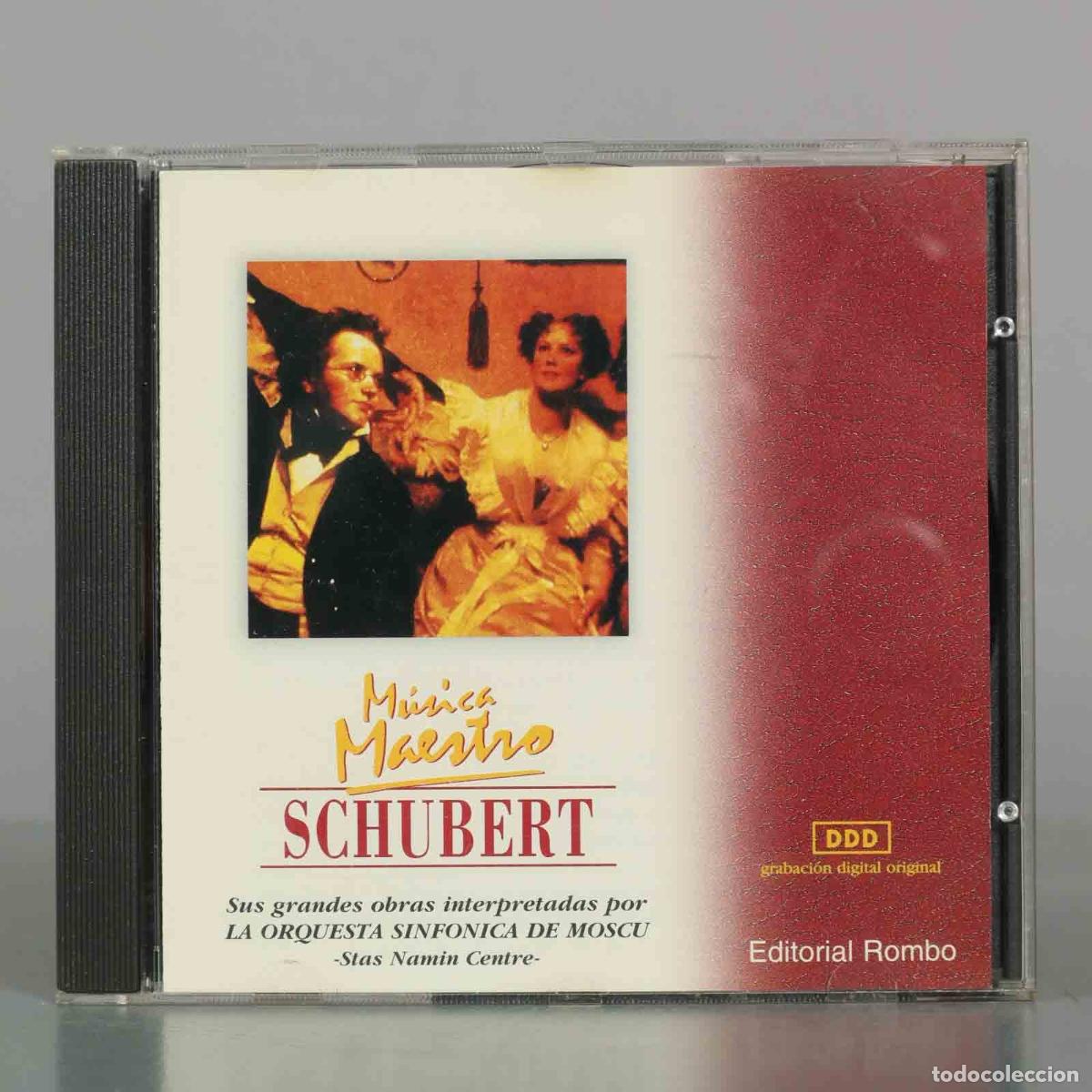 CDs de M&uacute;sica: CD. Maestros de la m&uacute;sica - Schubert - Quinteto para piano y cuerda La Trucha - Orquesta Sinf&oacute;nica