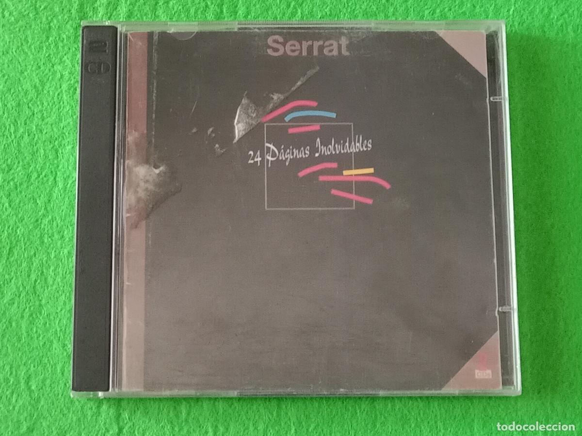 CDs de M&uacute;sica: Joan Manuel Serrat - Serrat - 24 P&aacute;ginas Inolvidables - 2 CD&acute;s - Edit. Zafiro. 1993