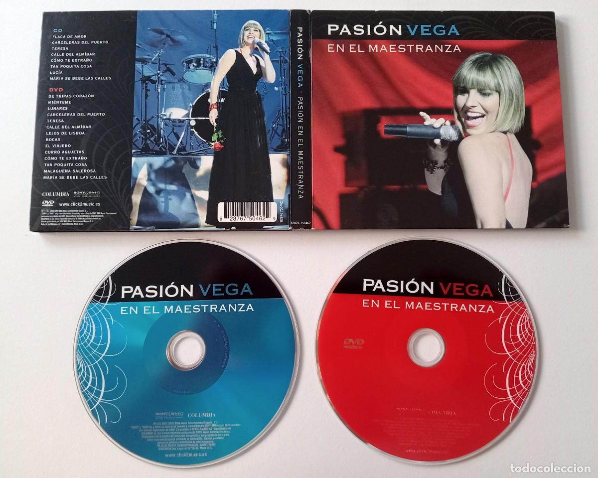 CDs de m&uacute;sica: PASI&Oacute;N VEGA - EN EL MAESTRANZA CD + DVD - Foto 3