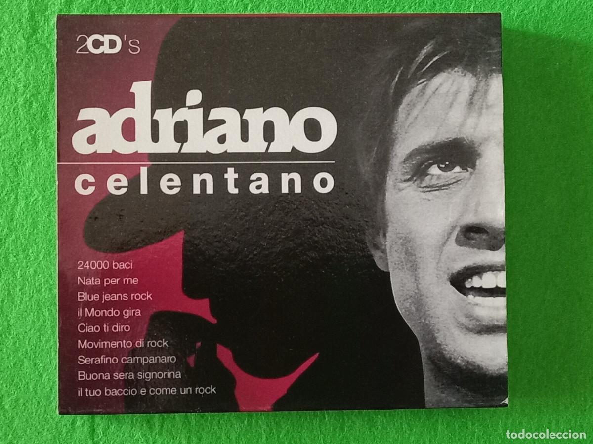 CDs de M&uacute;sica: Adriano Celentano - Pack 2 CD&acute;s - 24000 Baci / Nata Per Me / Ciao Ti Diro.. - Edit. OK Records. 2005