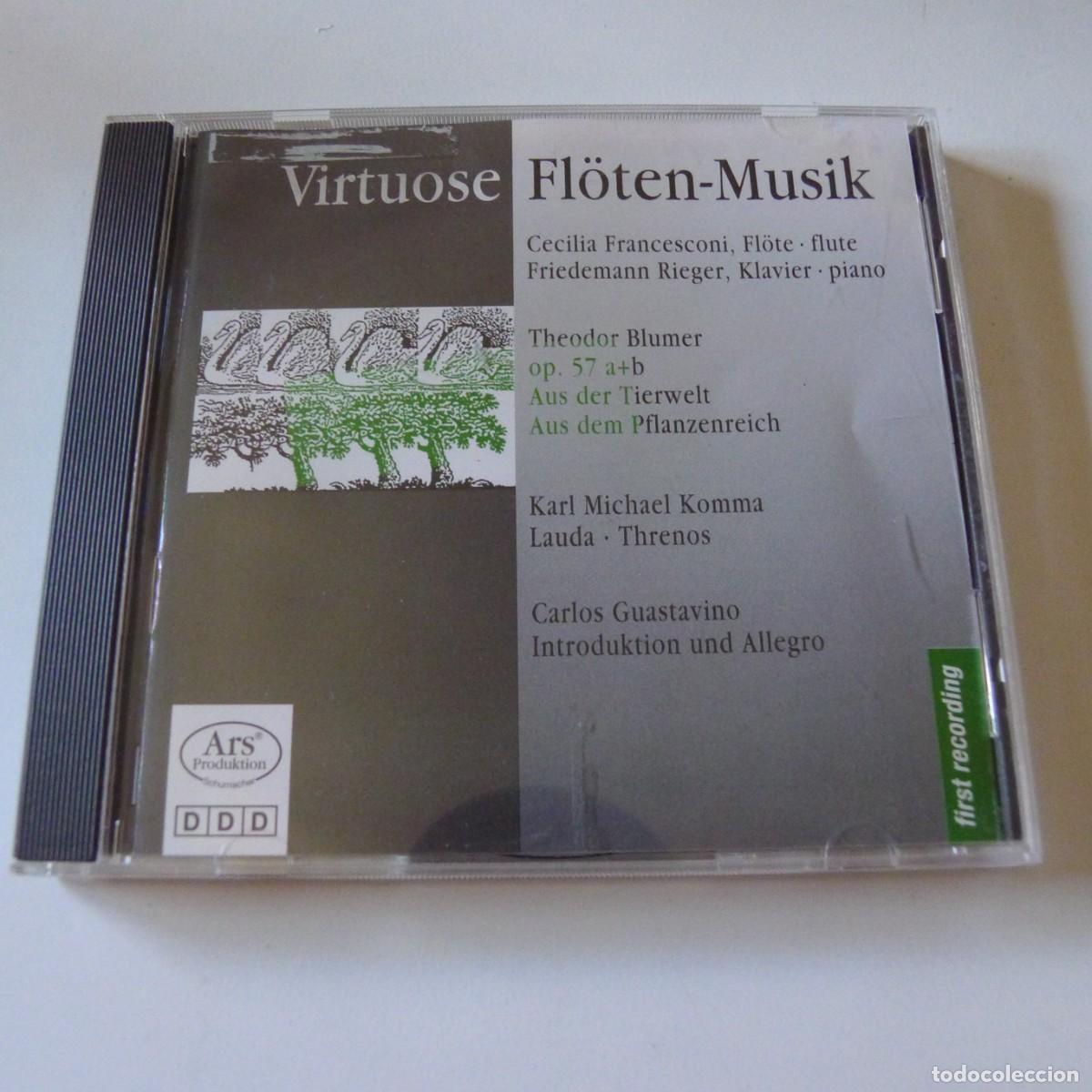 CDs de M&uacute;sica: Cecilia Francesconi, Friedemann Rieger &ndash; Theodor Blumer, Karl Michael CD