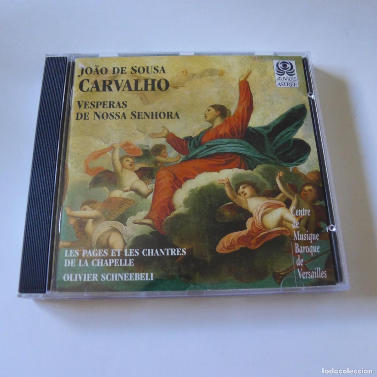 CDs de M&uacute;sica: Jo&atilde;o de Sousa Carvalho, Les Pages Et Les Chantres De La Chapelle* &ndash; Vesperas De CD