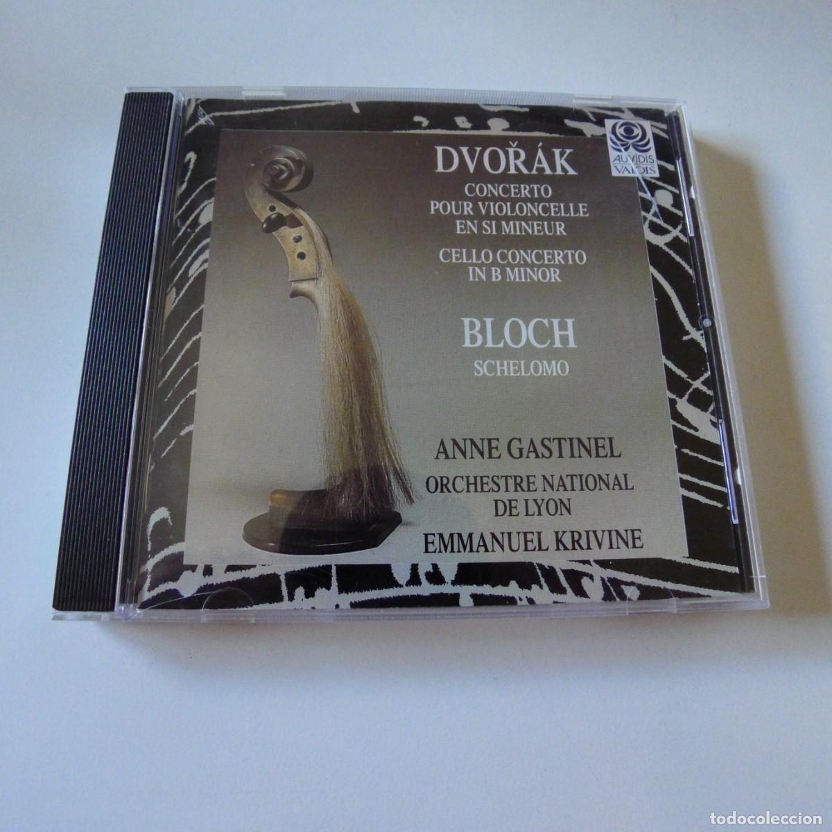 CDs de M&uacute;sica: - Dvoř&aacute;k , Bloch &ndash; Concerto Pour Violoncelle En Si Mineur No. 2 / Schelomo CD