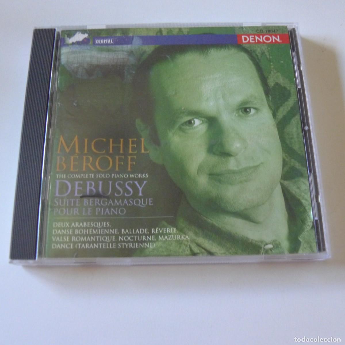 CDs de M&uacute;sica: Debussy Michel B&eacute;roff &ndash; Suite Bergamasque, Pour Le Piano CD