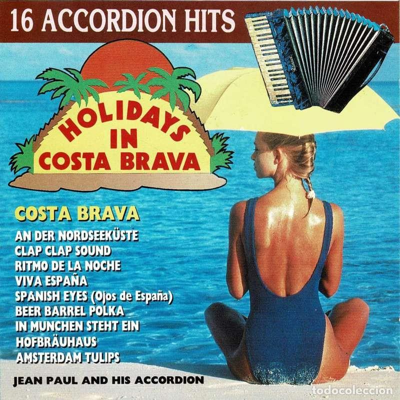 CDs de M&uacute;sica: Jean Paul and his Accordion - Holidays in Costa Brava. 16 Accordion Hits CD