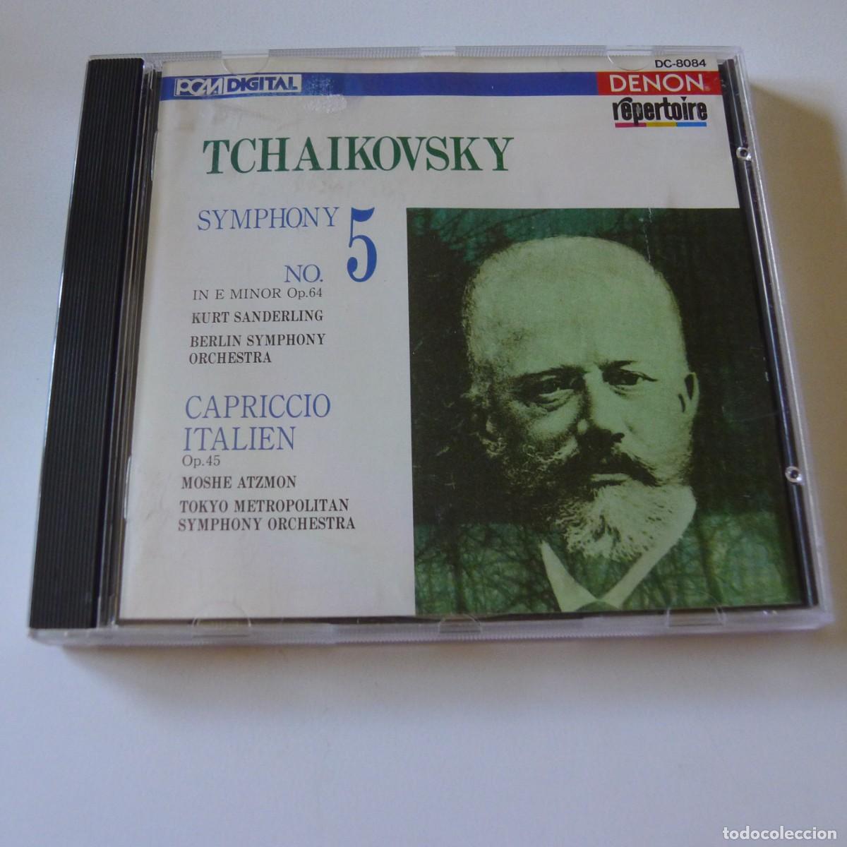 CDs de M&uacute;sica: Tchaikovsky / Kurt Sanderling Symphony No. 5 / Capriccio Italien CD
