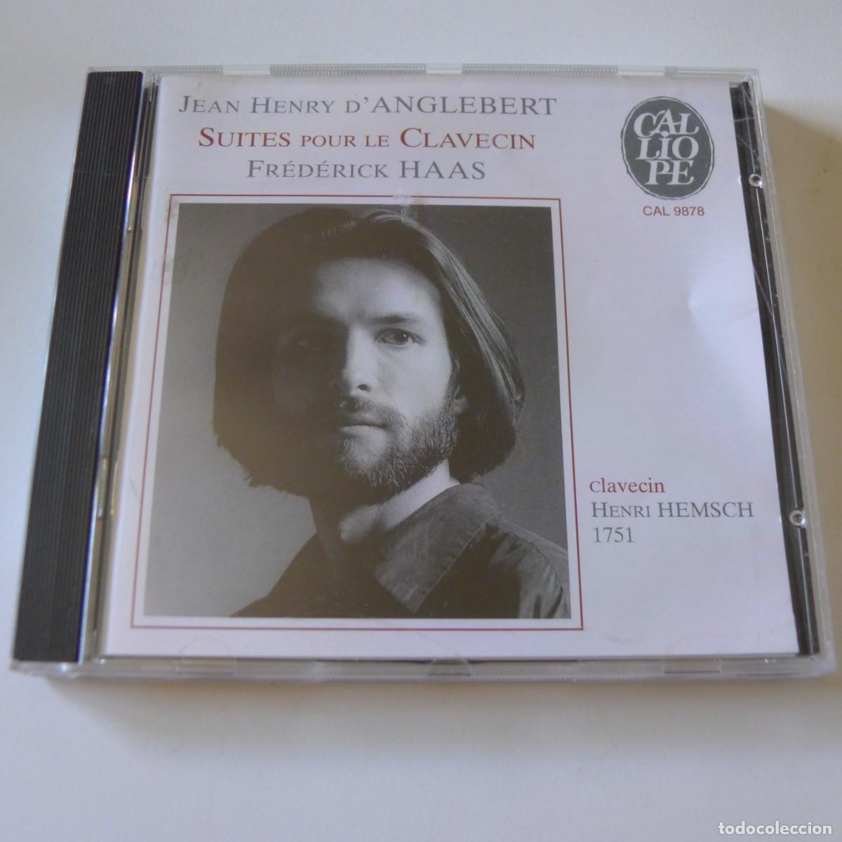CDs de M&uacute;sica: Jean-Henry D'Anglebert, Fr&eacute;d&eacute;rick Haas &ndash; Suites Pour Le Clavecin CD