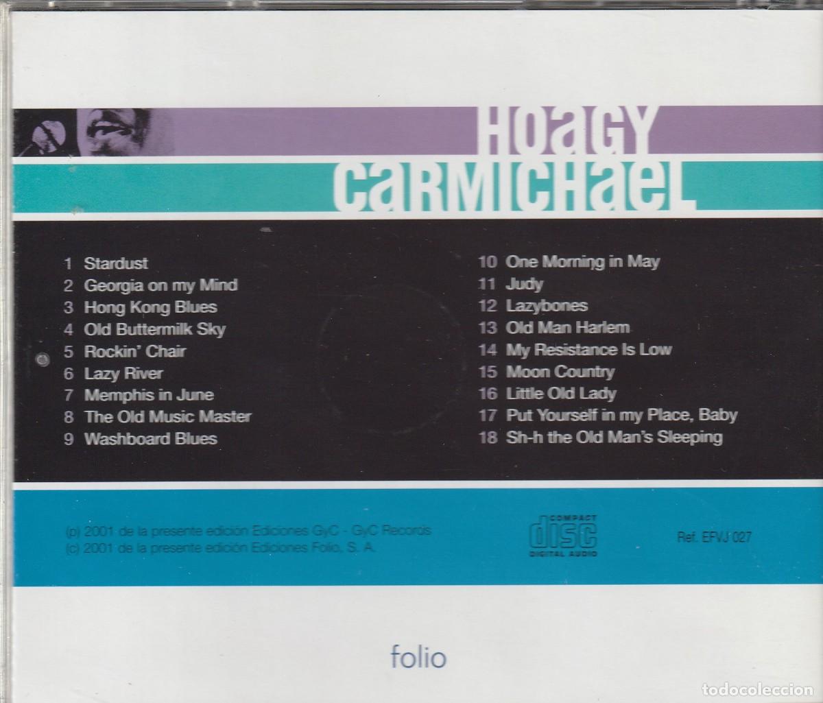 CDs de m&uacute;sica: HOAGY CARMICHAEL-VOCAL JAZZ-CD-2001- - Foto 2