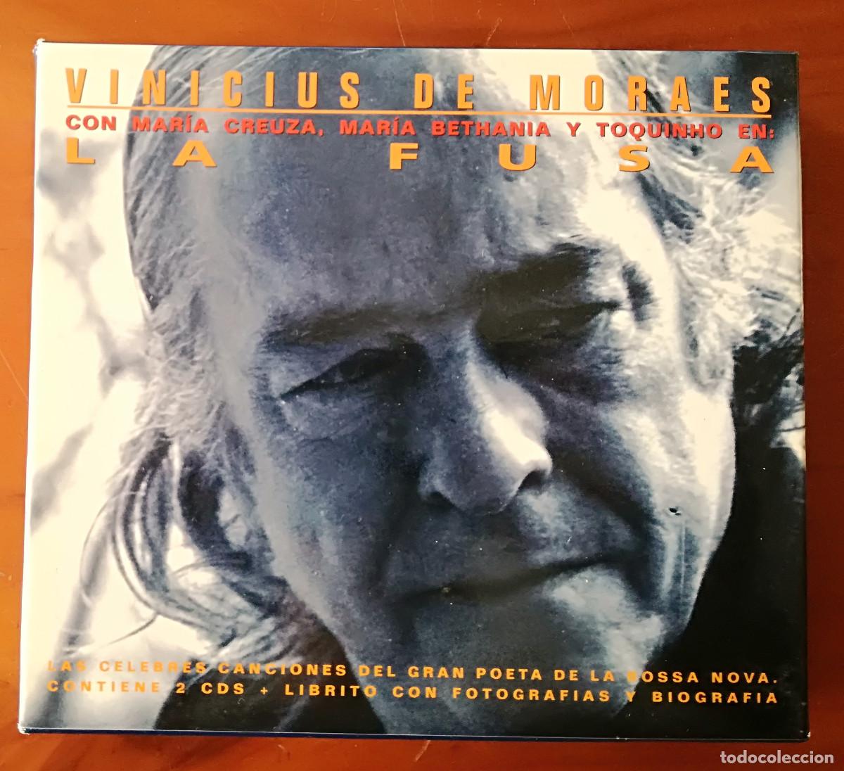 CDs de M&uacute;sica: VINICIUS DE MORAES MARIA CREUZA BETHANIA TOQUINHO - LA FUSA - BOX 2XCD + LIBRITO