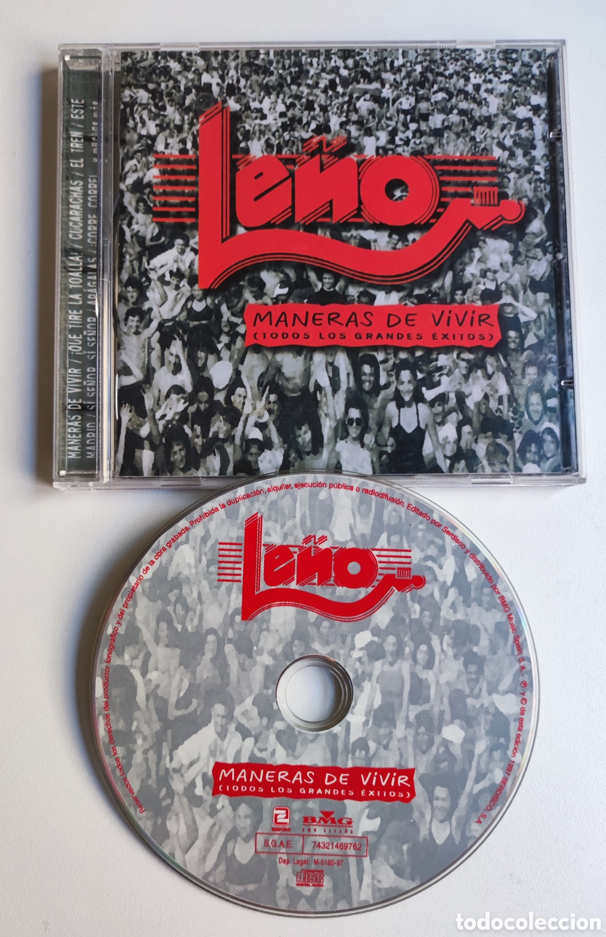 CDs de M&uacute;sica: 1997 CD - LE&Ntilde;O / MANERAS DE VIVIR - SERDISCO 1997 CD