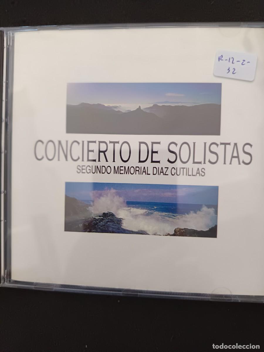 CDs de M&uacute;sica: CONCIERTO DE SOLISTAS. SEGUNDO MEMORIAL D&Iacute;AZ CUTILLAS