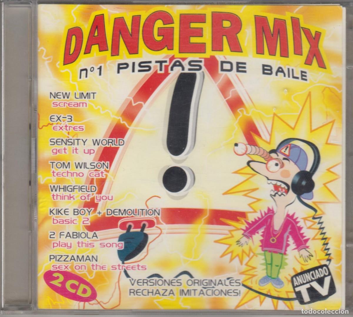 CDs de M&uacute;sica: Danger Mix doble cd 1995 Danger Music